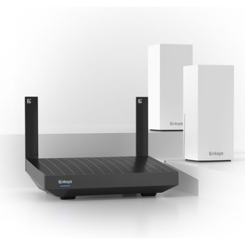 Linksys Blue Label dual-band WiFi 6 mesh AX3000-bundel - 1 x router + 2 x nodes (3-pack)