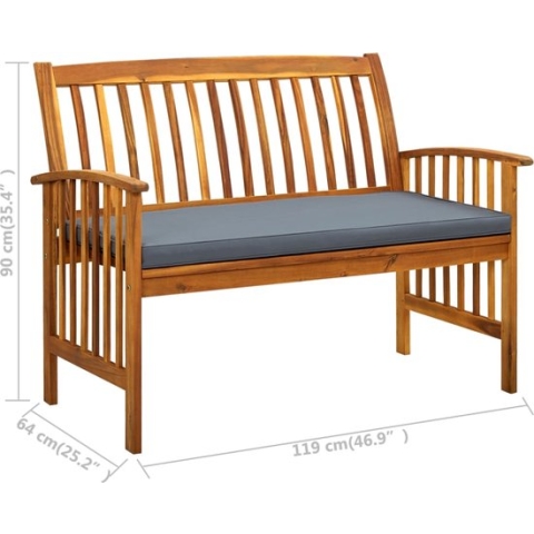 vidaXL-Tuinbank-met-kussen-119-cm-massief-acaciahout