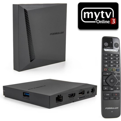 Formuler Z11 Pro Max + 128GB USB (Android 4K Set-top box)