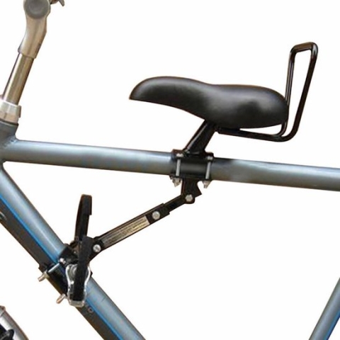 Zadel op Stang Model 5 Kinderzitje voor Herenfiets Met Dikke onderbuis