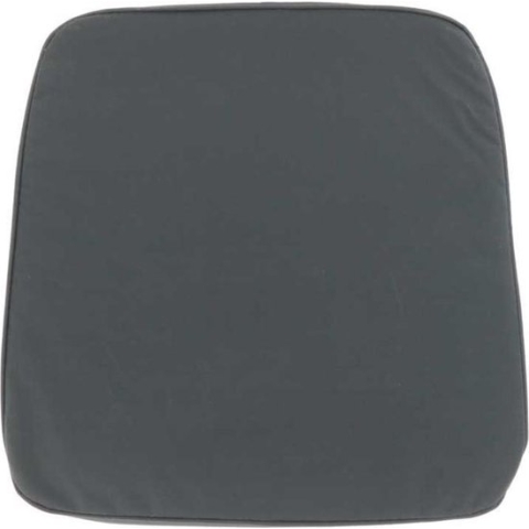 Wickerstoel kussen | Dark grey | 46,5 x 43cm