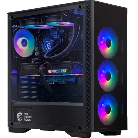 RAPTOR Game PC Ryzen 9 5900X, GeForce RTX 4060Ti, 16GB, 1TB NVME SSD, WiFi+Bluetooth