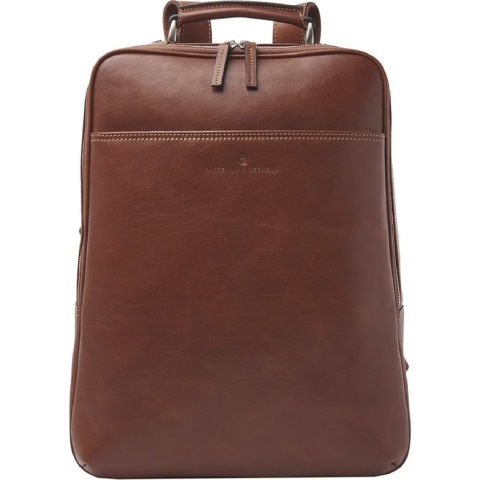 Castelijn & Beerens - Verona Laptop rugzak 15.6 + tablet RFID | lichtbruin -