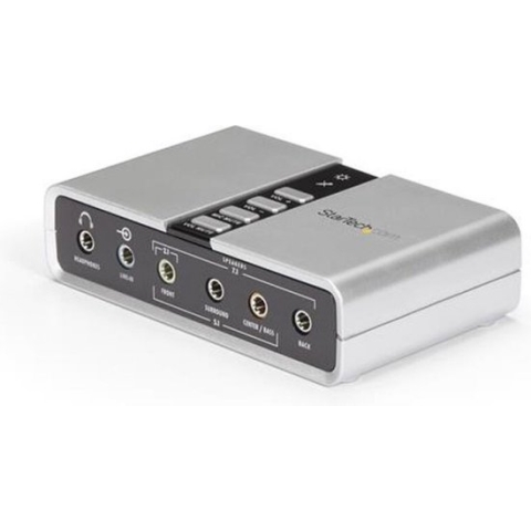StarTech.com 7.1 USB Audio-adapter Externe Geluidskaart met SPDIF Digitale Audio
