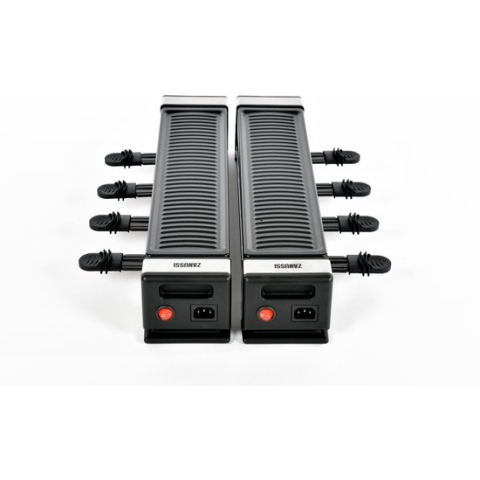 Zanussi - RC87P2  Party Raclette XXL - 2 Delige Gourmet Grill Set - 8 Personen