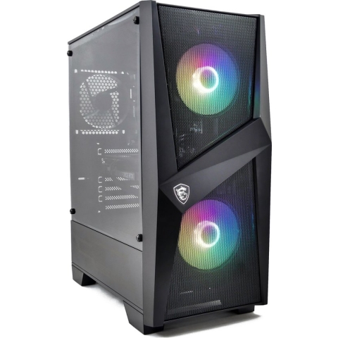AMD Ryzen 7 5800X High-End RGB Game PC / Streaming Computer - RTX 2060 6GB - 16GB RAM - 1TB SSD - WIFI - Win11 PRO - MSI Forge 100R