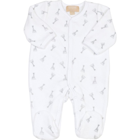 Sophie de giraf - boxpakje - velours - wit - 3 Maanden - 60cm