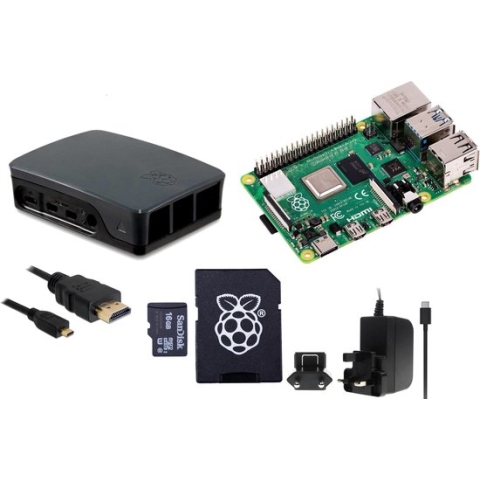 Raspberry Pi 4 - 4Gb - StarterPack - Zwart