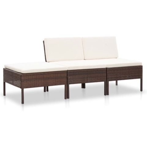 vidaXL-3-delige-Loungeset-met-kussens-poly-rattan-bruin