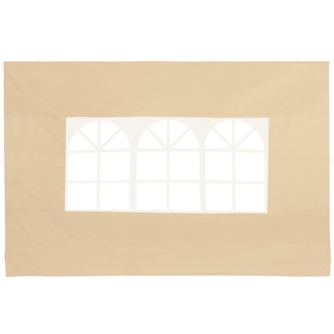 Deuba Zijwanden Paviljoen - 2-Delig - Beige 3x2m