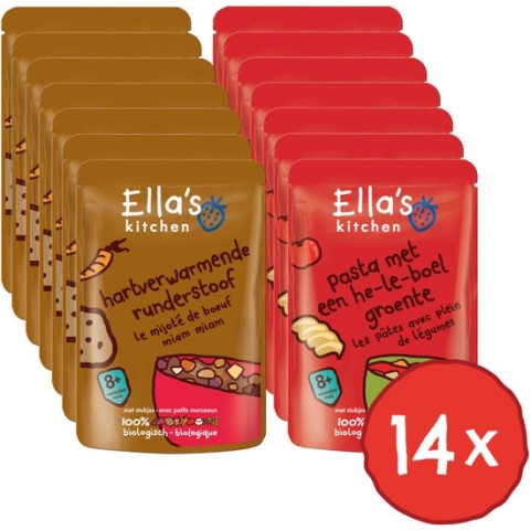 Ella's kitchen 8+ Maaltijden Pakket
