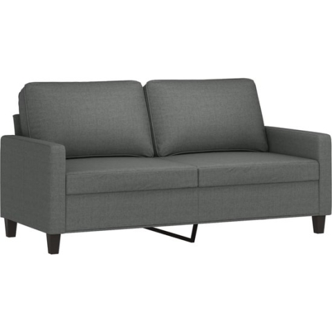 vidaXL-Tweezitsbank-140-cm-stof-donkergrijs