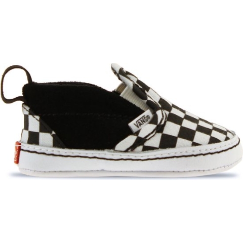 Vans In Slip-on V Crib (checker) Black/truewhite 2