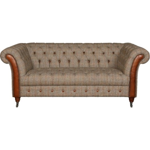 Chesterfield Candytuft Oliato 2 zits bank