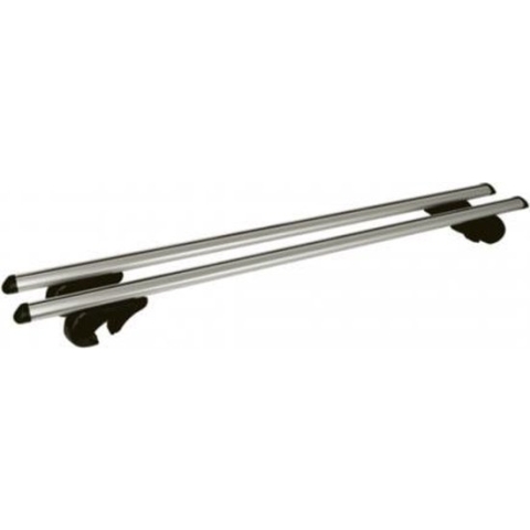 Pro Plus Dakraildrager - Lengte 120 cm - Aluminium - Maximale Belasting 90 kilo - 2 stuks