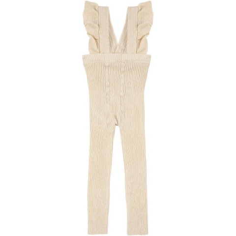 Cóndor Legging Rib Met Roezel Bretels | 2401/0 | Linen/Beige | 6-12 mnd | maat 0