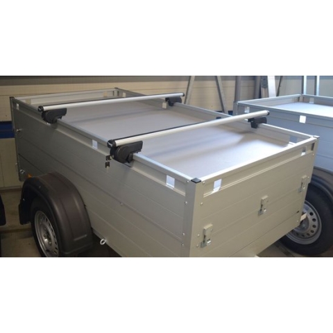 Twinny Load Universele Dakdragerset Aluminium Driver 124cm voor auto's met open dak reling