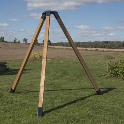 Tripod Brackets 9x9 cm / 4x4 inch Post