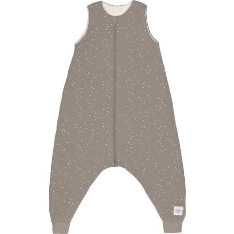 LÄSSIG babyslaapzak jumper 4 seizoenen Sprinkle taupe, 92 cm, 2-3 jaar