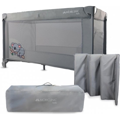 Mobiclinic Mofli Reiswieg - Inklapbaar - Met transporttas - Ademende stof - 2 in 1 - Tot 15kg - Zij-ingang met rits - Babybox - Verwijderbare gewatteerde bodem - Wielen