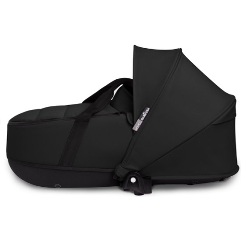 Babyzen YOYO Reiswieg, Black - De reiswieg bevat een dikke dubbel matras, ventilerend kuipje & zonnekap - Vereist een YOYO2 frame (apart verkrijgbaar)