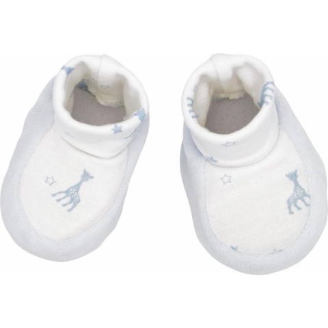 Sophie de giraf - babyslofjes - blauw - 1-3 Maanden