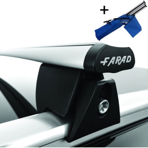 Dakdragers geschikt voor Audi A6 Allroad (C6) Stationwagon 2007 t/m 2013 - Aluminium inclusief dakdrager opbergtas