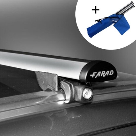 Dakdragers geschikt voor Volvo V60 Cross Country stationwagon 2015 t/m 2018 inclusief dakdrager opbergtas