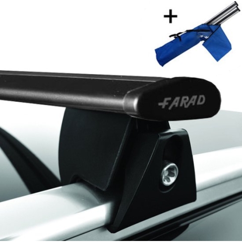 Dakdragers geschikt voor Volkswagen Bora Variant Stationwagon 2000 t/m 2005 - Wingbar zwart inclusief dakdrager opbergtas