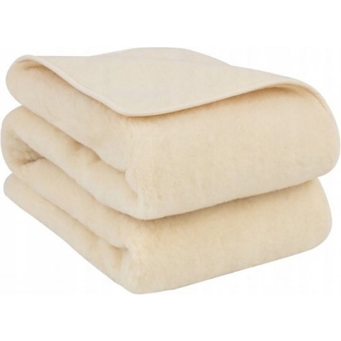 Wollen Deken 140x200cm 100% zuivere Australische Merino Wol OnceDoce® 460 g/m² Woolmark-certificaat – Warm Ademend Zacht – Wasbaar – Jasmine Blossom
