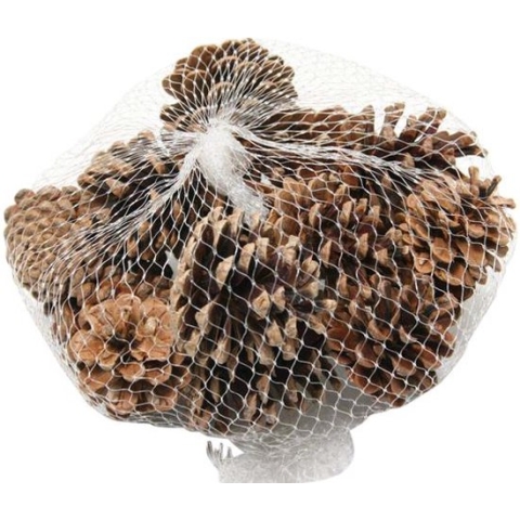 HBX natural living Dennenappels zak a 15 stuks