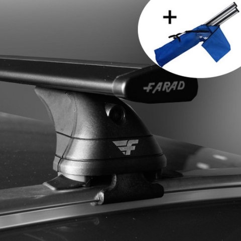 Dakdragers geschikt voor Volkswagen Tiguan/Tiguan Cross SUV 2007 t/m 2016 - Wingbar zwart - inclusief dakdrager opbergtas