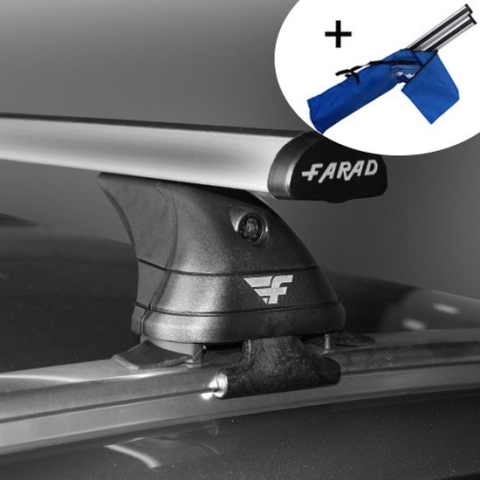 Dakdragers geschikt voor Volkswagen Passat Alltrack Stationwagon vanaf 2015 - Aluminium - inclusief dakdrager opbergtas