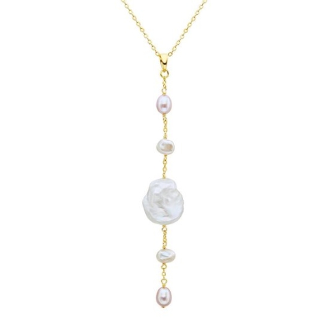 Valero Pearls damesketting 925 zilveren zoet water parel One Size 88355008
