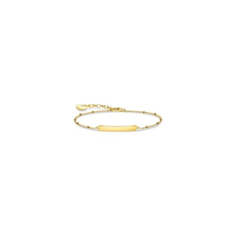 Thomas Sabo Armband 925 sterling zilver Zilver One Size Goud 32017935