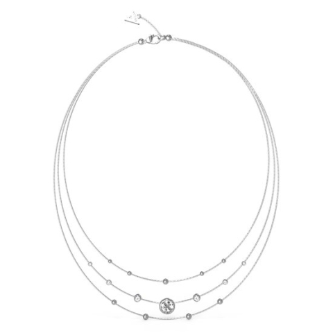 Guess Jewellery JUBN03376JWRHT-U Ketting Zilverkleurig