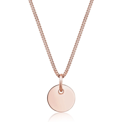 Elli damesketen 925 zilver One Size Roségoud 32020178