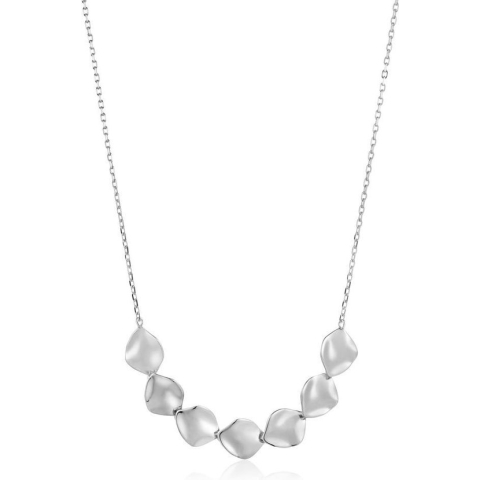 Ania Haie Metal Crush AH N017.04H Dames Ketting 43 cm
