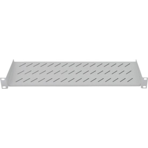 Intellinet 712200 19 inch Apparaatbodem voor patchkast 1 HE Vast inbouw Geschikt voor kastdiepte: vanaf 450 mm Grijs