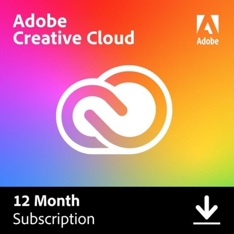 Adobe Creative Cloud Individual - 100GB Cloudopslag - 12 maanden/1 apparaat - Nederlands/Frans - PC/MAC