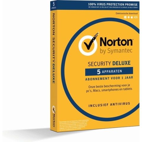 Norton Security Deluxe 3.0 (1 User / 5 Devices) (Dutch)