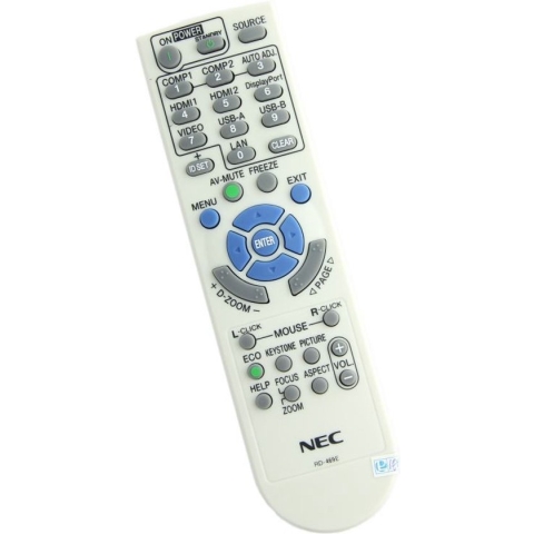 NEC M332XS Afstandsbediening, Artikelcode RMT-PJ36 / RD-469E / 7N901051 / 7N901052