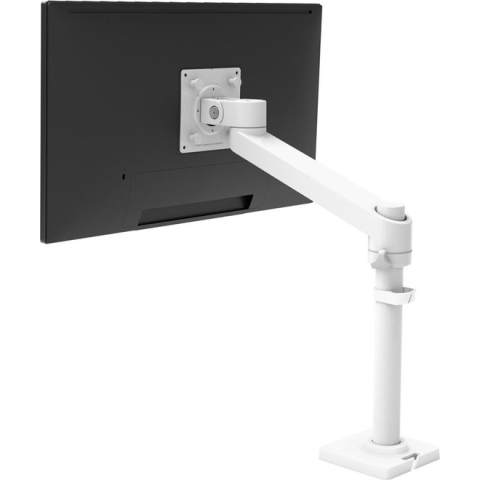 Ergotron NX - Bevestigingskit - voor Beeldscherm - wit - schermgrootte: 34" - te monteren op bureau