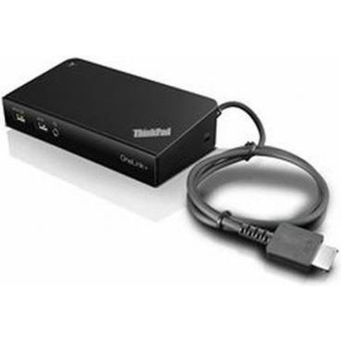 Lenovo 40A40090EU USB 3.0 (3.1 Gen 1) Type-A Zwart notebook dock & poortreplicator