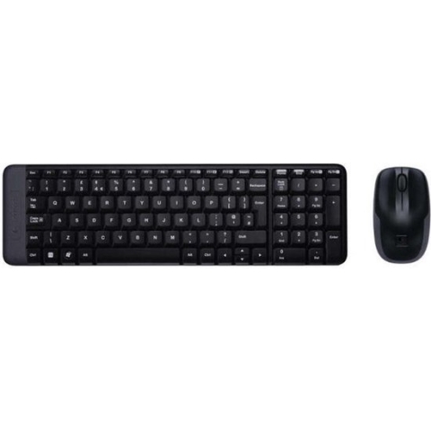 Logitech MK220 - Draadloos Toetsenbord en Muis - Qwerty ISO