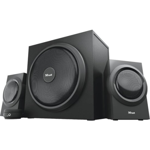 Trust Yuri - PC 2.1 Speakerset - met Subwoofer - Zwart