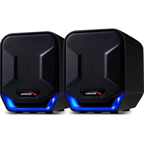 Stereo Luidsprekers Audiocore AC865 compacte luidsprekers voor computers, laptop en notebook