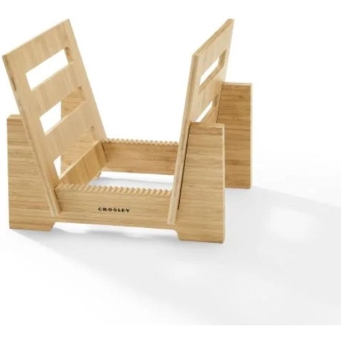 Crosley Platen Storage Display Stand - Bamboe