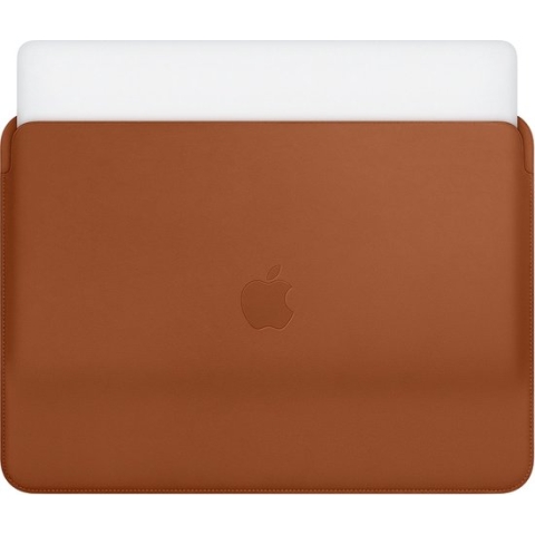 Apple Leather Sleeve MacBook Pro 13 inch (2016 - 2022) Saddle Brown