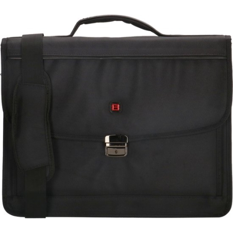 Enrico Benetti Carter Aktetas / Laptoptas - Zwart